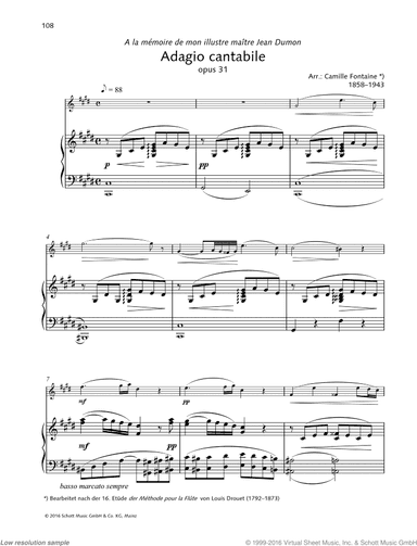 Adagio cantabile, Op. 31