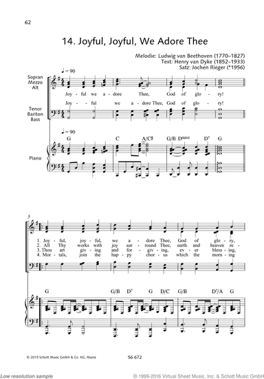 Joyful, Joyful, We Adore Thee