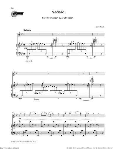 Nacnac, based on Cancan by J. Offenbach