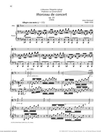 Morceau de concert, Op. 23