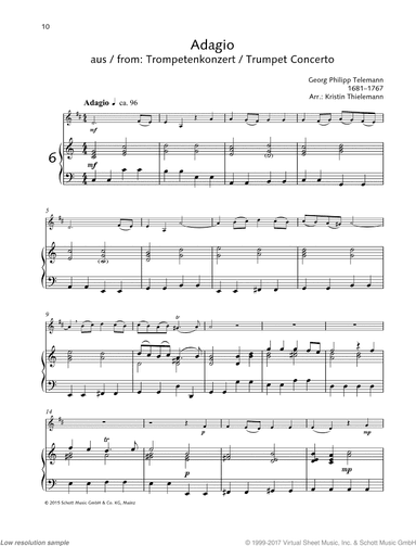 Adagio, from: Trumpet Concerto