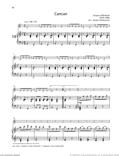 Cancan, from: Orpheus in the Underworld