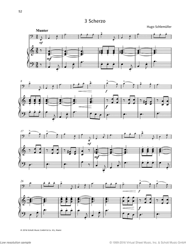 Scherzo, from Early Morning, Op. 126b