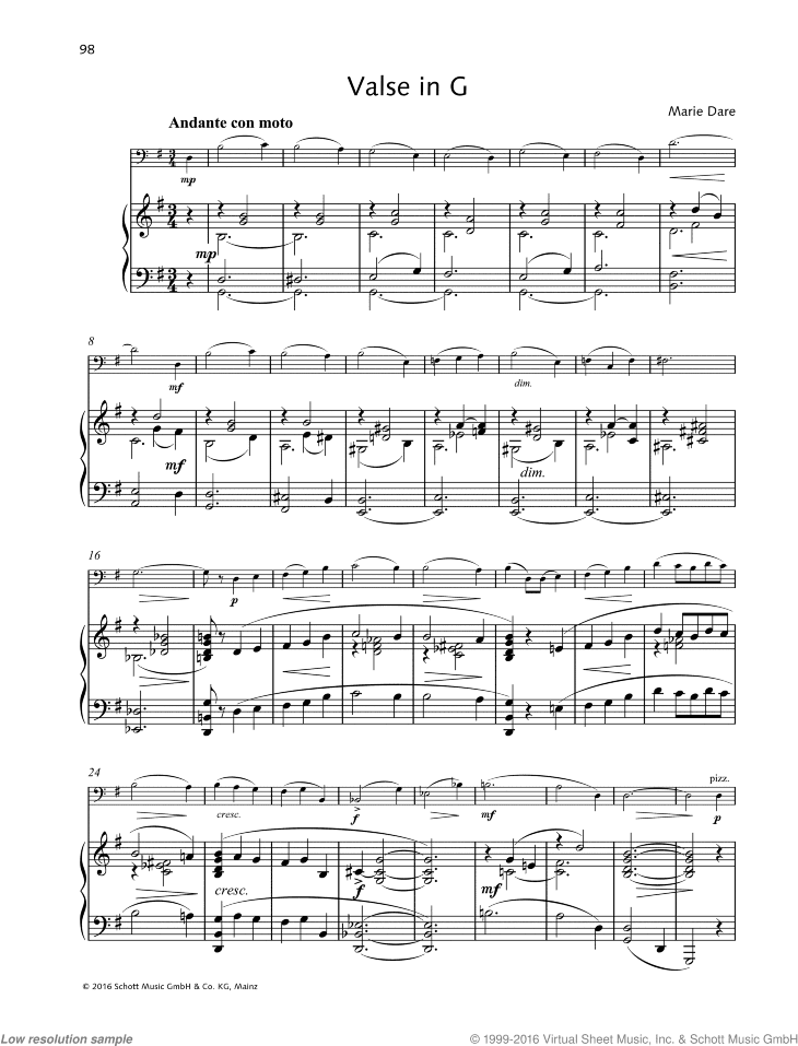 Valse in G
