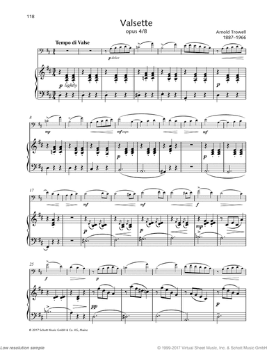 Valsette, Op. 4 No. 8