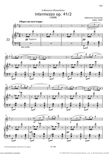 Intermezzo, Op. 41 No. 2