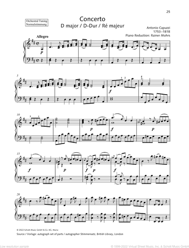 Concerto in D major