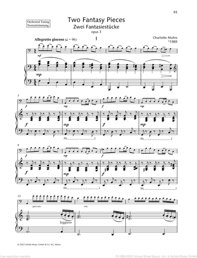Two Fantasy Pieces