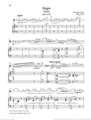 Elegie, Op. 37, No. 2