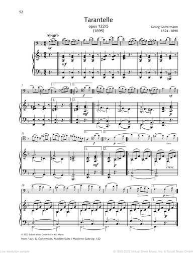 Tarantelle, Op. 122/5