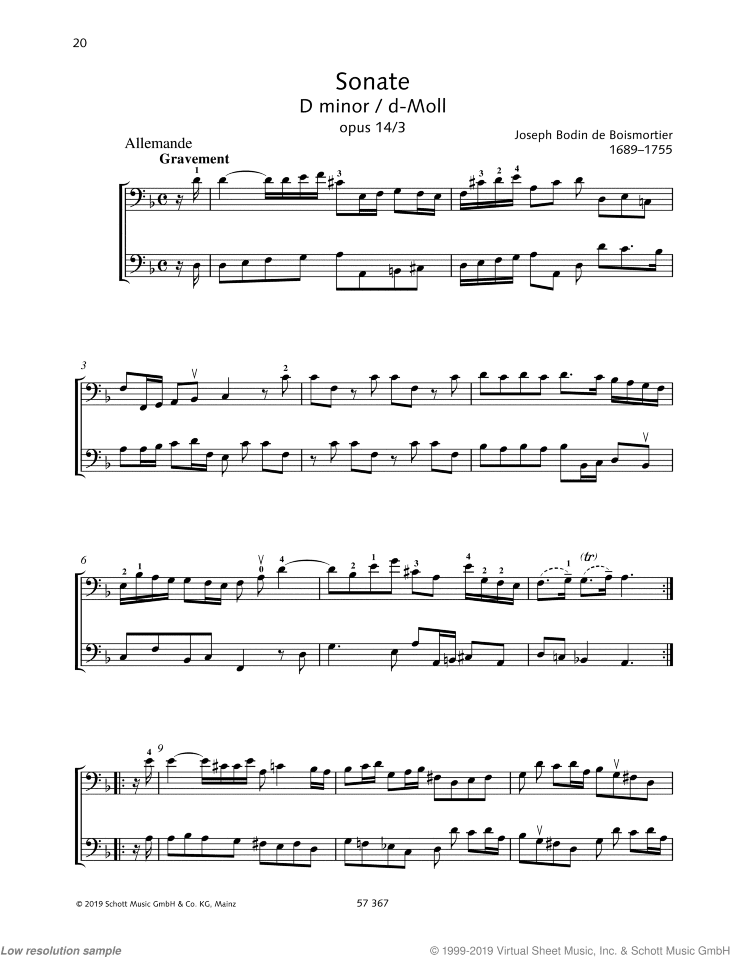 Sonata in D minor, Op. 14, No. 3