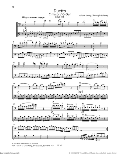 Duetto in C major, Op. 7, No. 6