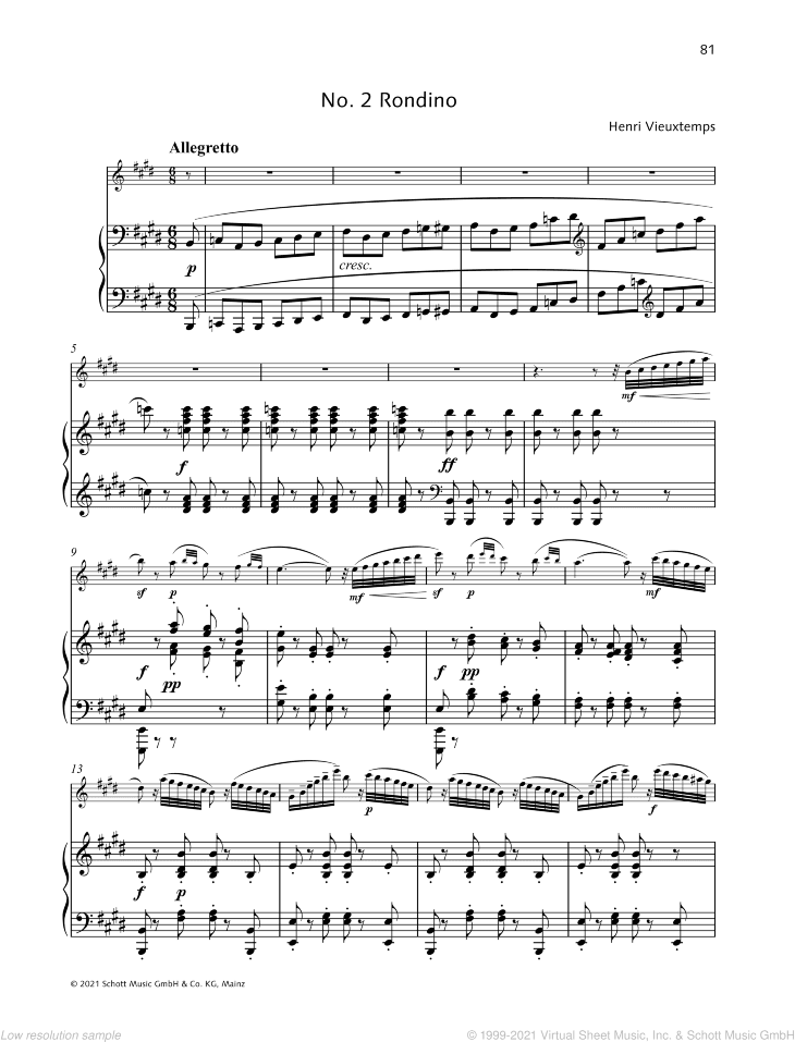Rondino, Op. 32, No. 2