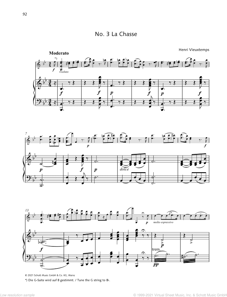 La Chasse, Op. 32, No. 3