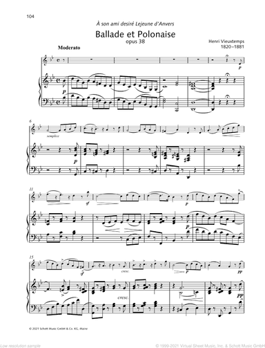 Ballade et Polonaise, Op. 38