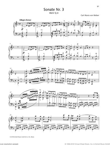 Sonata No. 3 in D minor