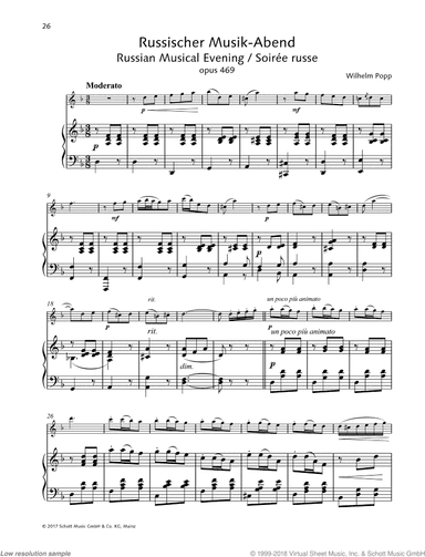 Russian Musical Evening, Op. 469, No. 6