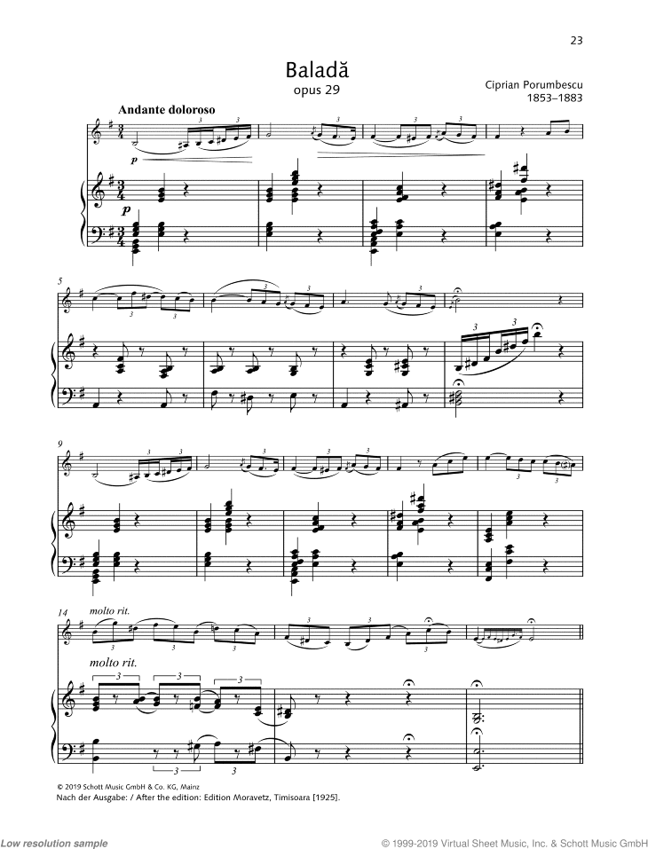 Balad, Op. 29