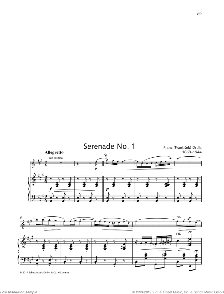 Serenade No. 1