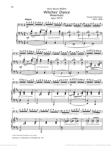 Witches Dance, Op. 101/5