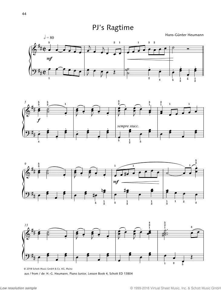 PJ's Ragtime