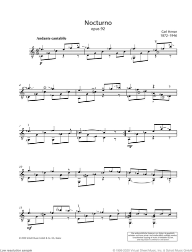 Nocturno, Op. 92