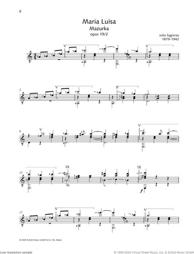 Mazurka "Maria Luisa", Op. 19/2