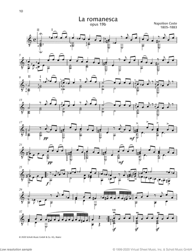 La Romanesca, Op. 19b
