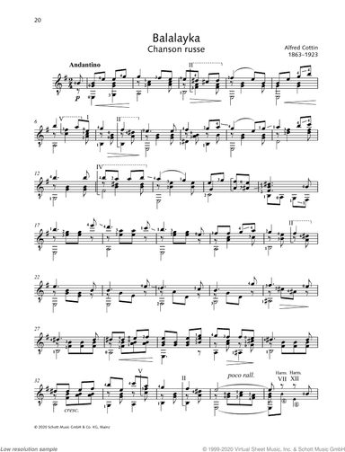 Balalayka, Chanson russe