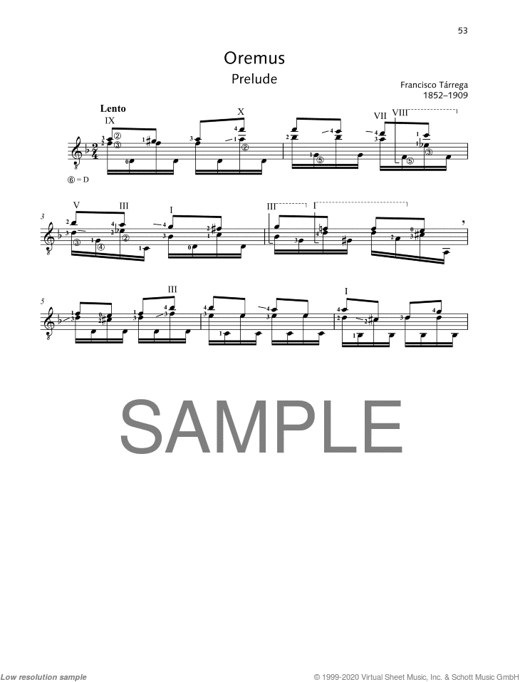 Oremus, Prelude