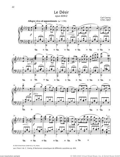 Le Desir, Op. 604/2