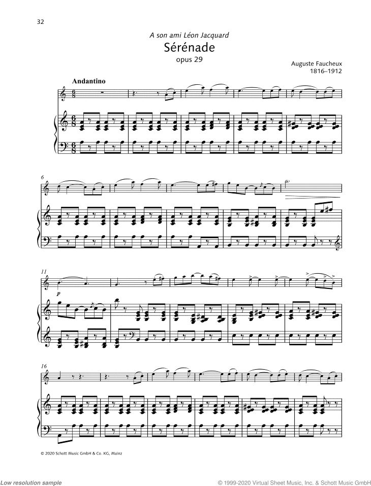 Serenade, Op. 29