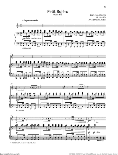 Petit Bolero, Op. 62