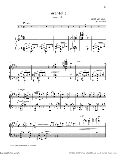 Tarantelle, Op. 44