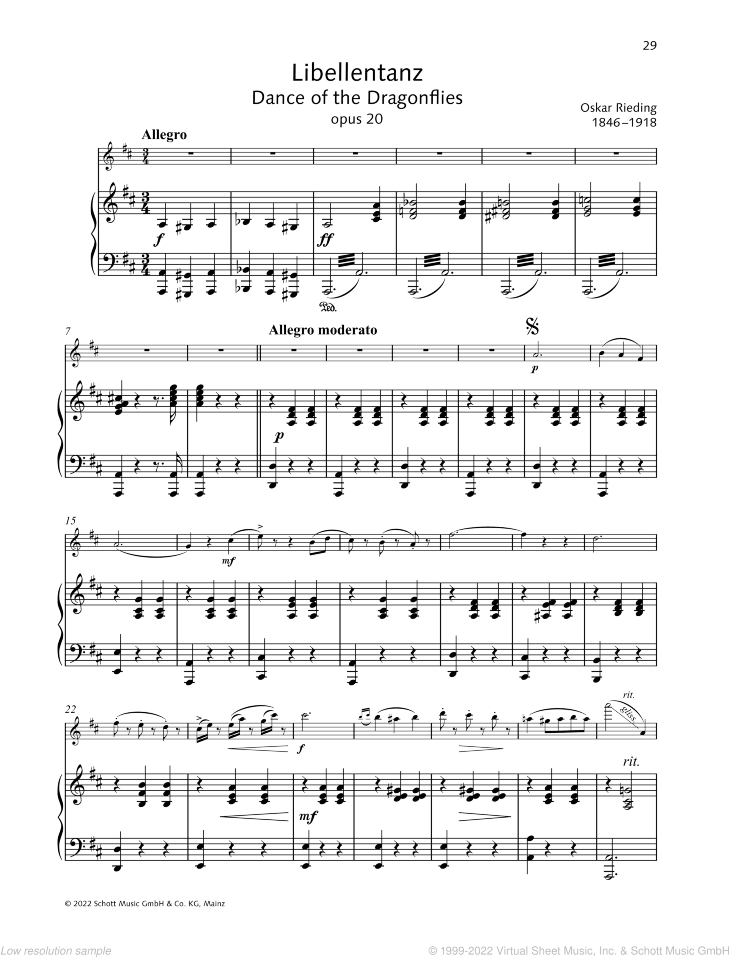 Dance of the Dragonflies, Op. 20