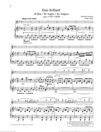 Duo Brillant in B-flat major