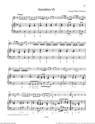 Sonatina in F major, TWV 41:F 1