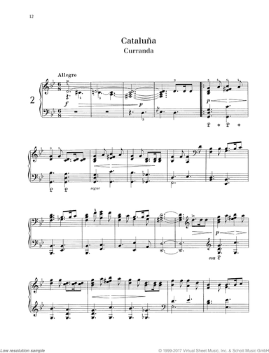 Cataluna, Curranda G minor, Op. 47, No. 2