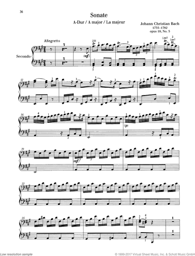 Sonata in A major, Op. 18, No. 5