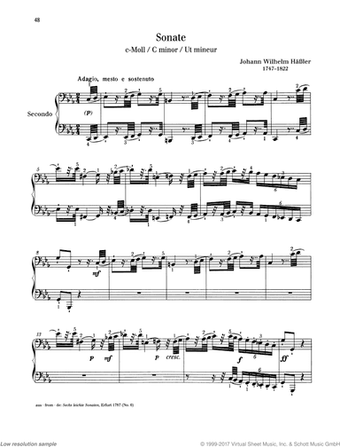 Sonata in C minor