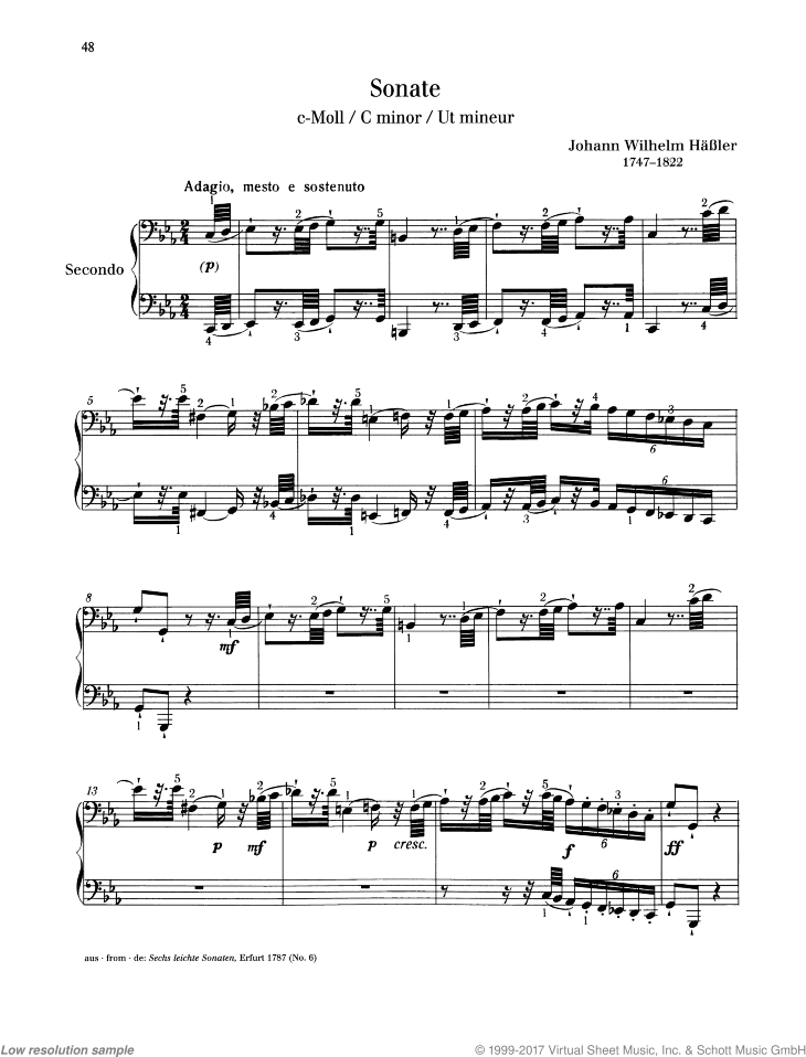 Sonata in C minor