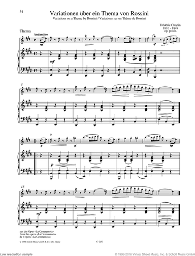 Variations on a Theme by Rossini