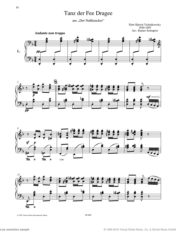Dance of the Fairy Dragee, from &quot;The Nutcracker&quot;