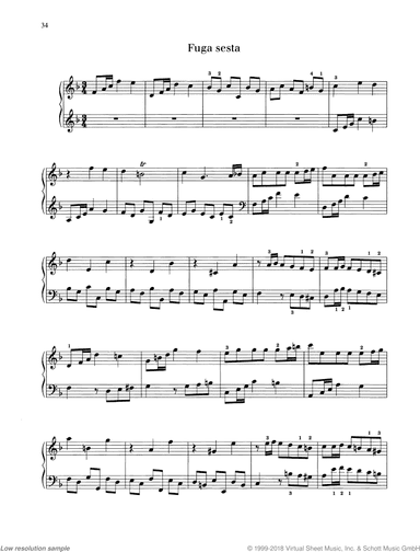 Fugue in F major, TWV 30: 26