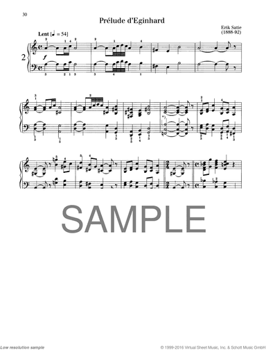 Prelude d'Eginhard, from: Quatre Pr&eacute;ludes