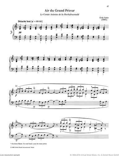 Air du Grand Prieur, from: Sonneries de la Rose+Croix
