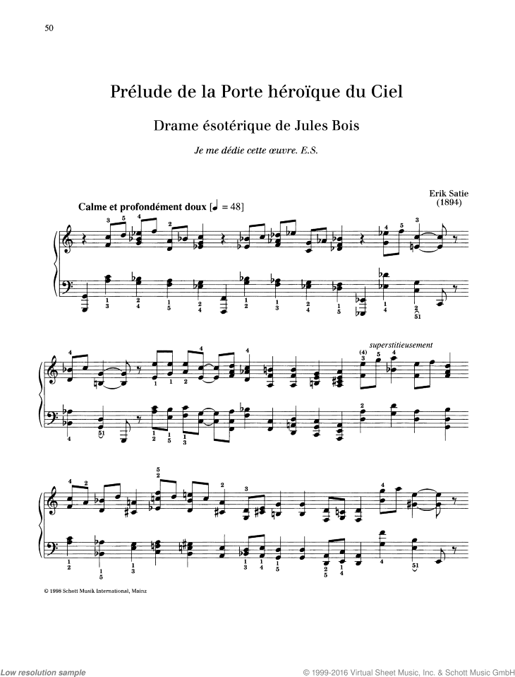 Prelude de la Porte heroique du Ciel
