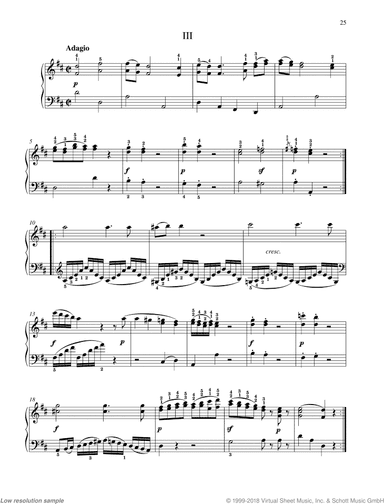 Sonatina in D major, K 439b