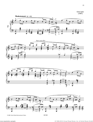 Air a faire fuir No. 2, from: Pi&egrave;ces froides
