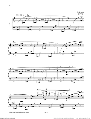 Danse de travers No. 3, from: Pi&egrave;ces froides